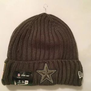 Dallas Cowboys Salute to service Beanie Nwt